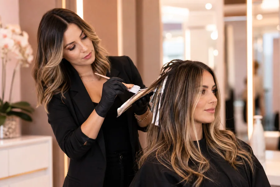 Mechas / Morena Iluminada